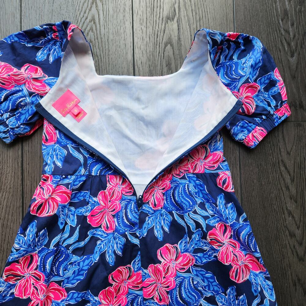 Lilly Pulitzer Girls Alannah Cotton Dress, size 5 - Picture 6 of 6